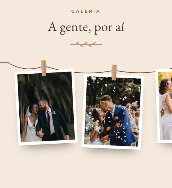 Varal de fotos: Galeria · Boho Terroso