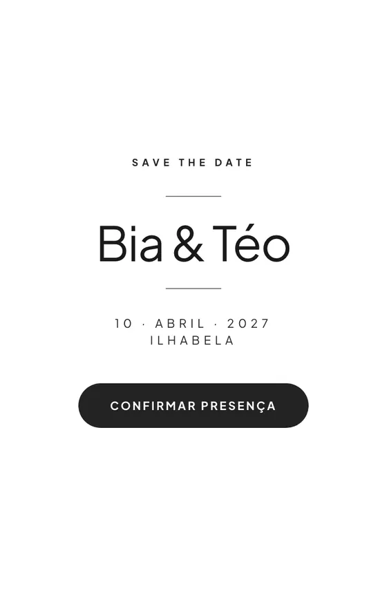 Capa: Só tipografia · Minimal Moderno